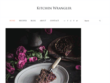 Tablet Screenshot of kitchenwrangler.com